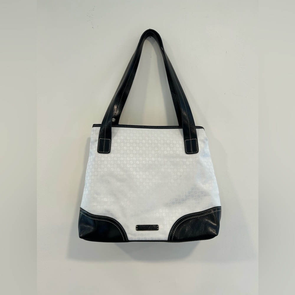 Nine & Co. Black and White Bag EUC